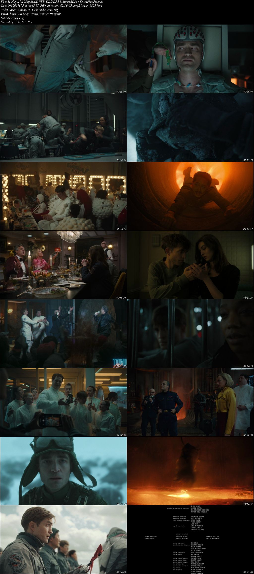 Mickey 17 (2025) 4K 2160p | 1080p | 720p | 480p MAX WEB-DL [English] ESubs Screenshots