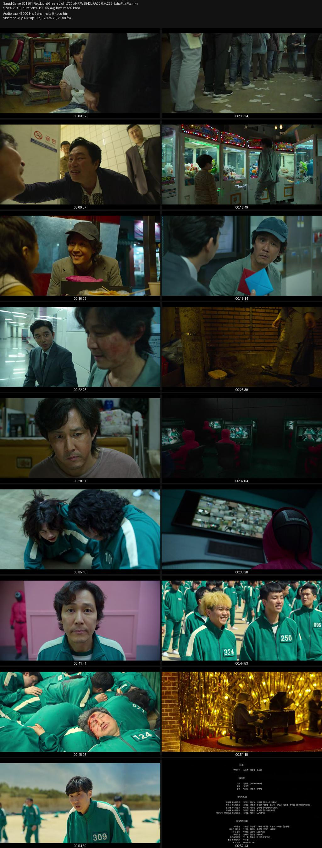 Squid Game (2021) Season 1 1080p | 720p | 480p Netflix WEB-DL [Hindi-Korean] ESubs Screenshots