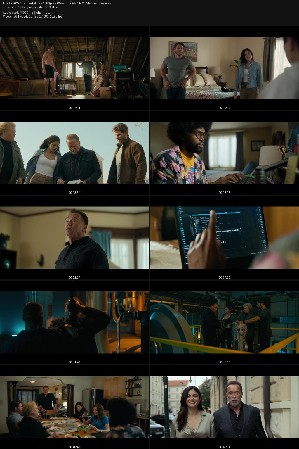 FUBAR Season 2 (2025) 1080p | 720p | 480p Amazon WEB-DL [Hindi-English] ESubs Screenshots