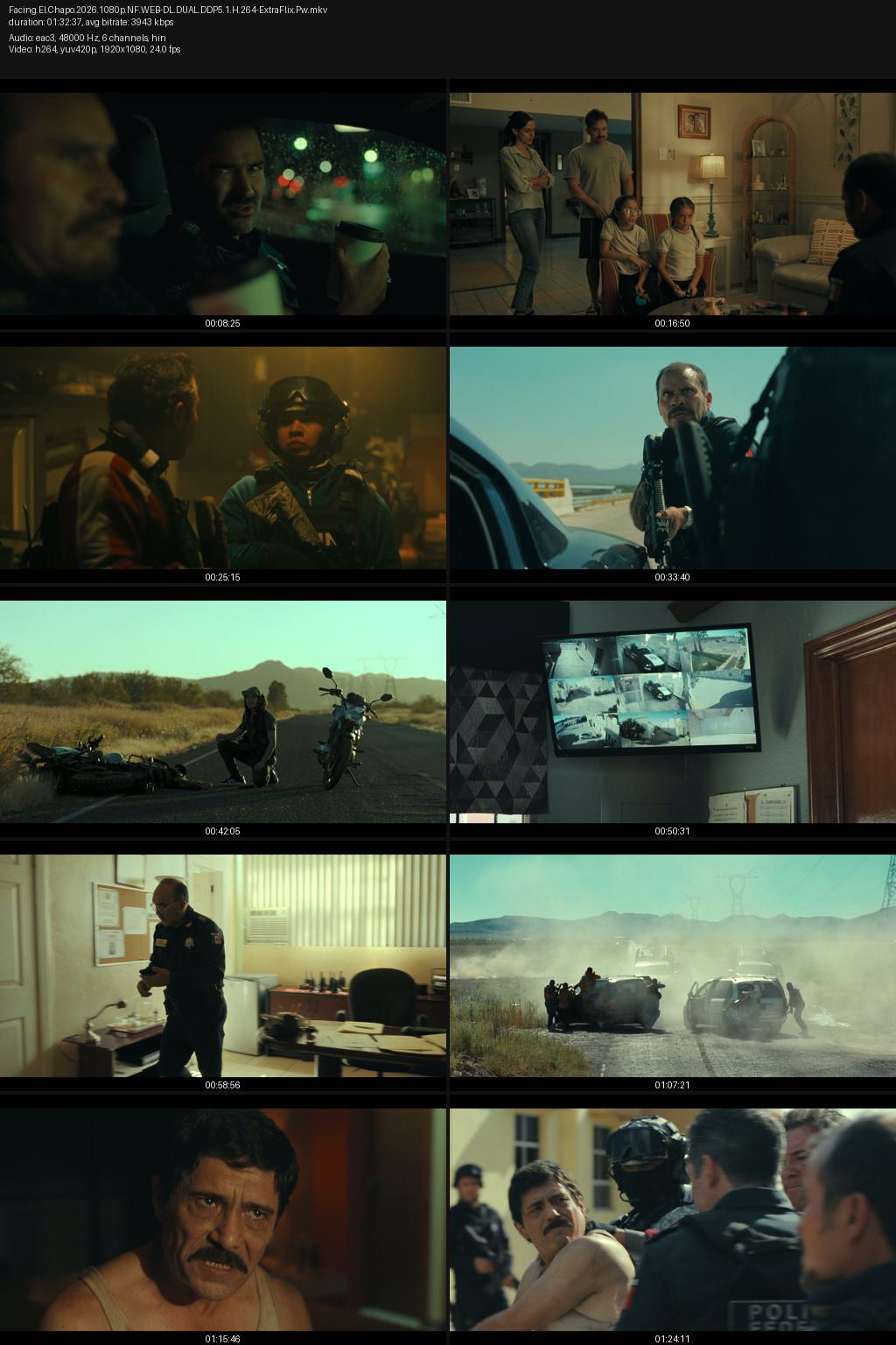 Facing El Chapo (2026) [Hindi-Spanish] 4K 2160p 1080p 720p 480p Netflix WEB-DL ESubs Screenshots