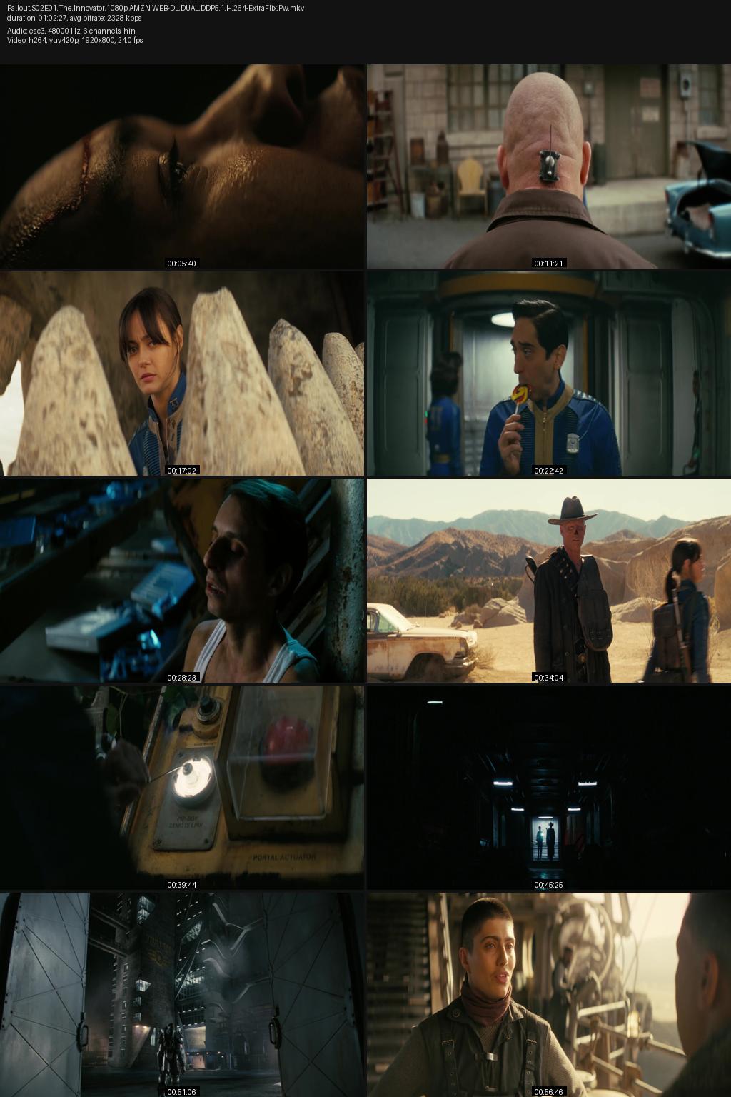 Fallout Season 2 (2025) [Hindi-English] 4K 2160p 1080p 720p 480p Amazon WEB-DL ESub Screenshots