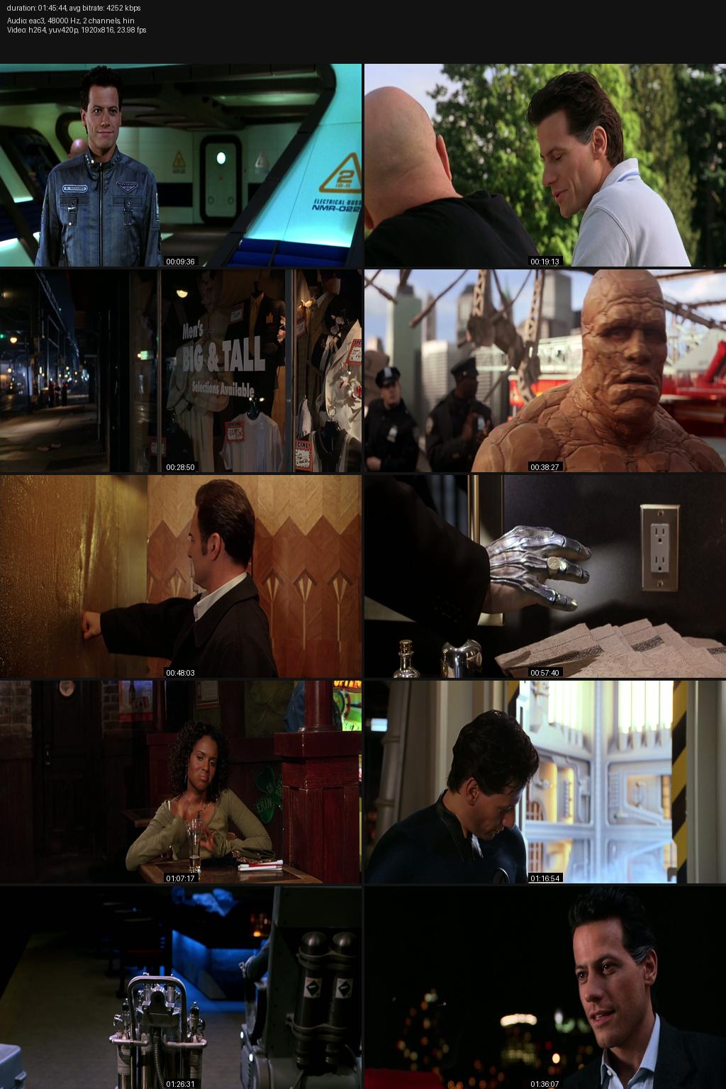 Fantastic Four (2005) [Hindi-English] 1080p 720p 480p BluRay ESubs Screenshots