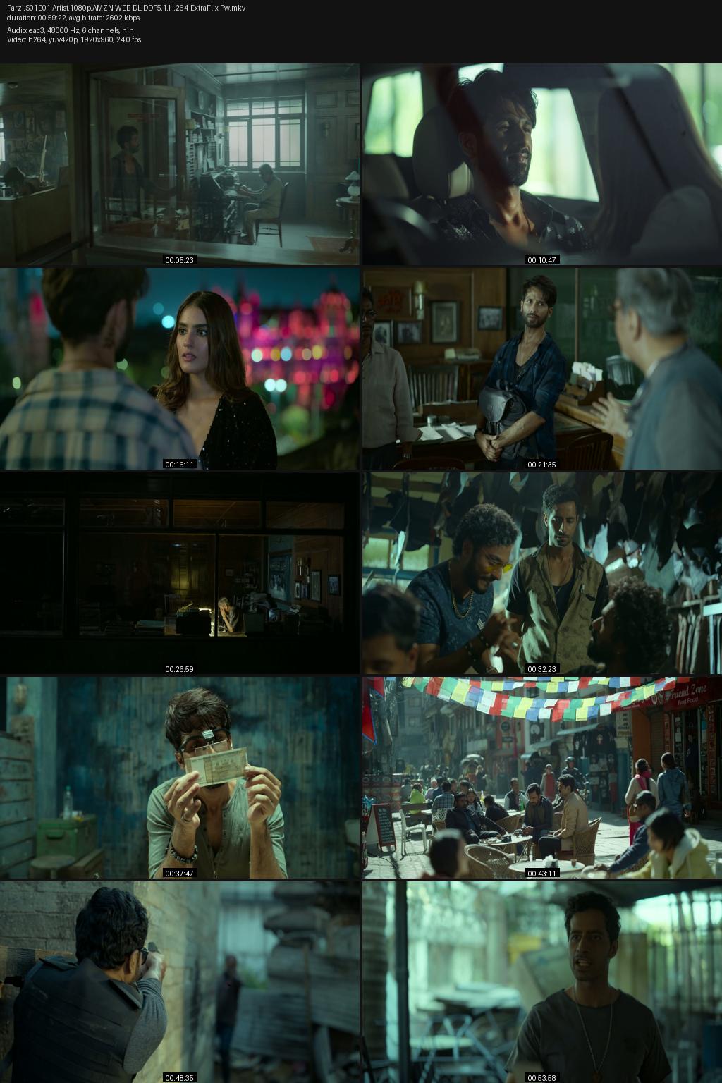 Farzi Season 1 (2023) Hindi 4K 2160p 1080p 720p 480p Amazon WEB-DL ESubs Screenshots