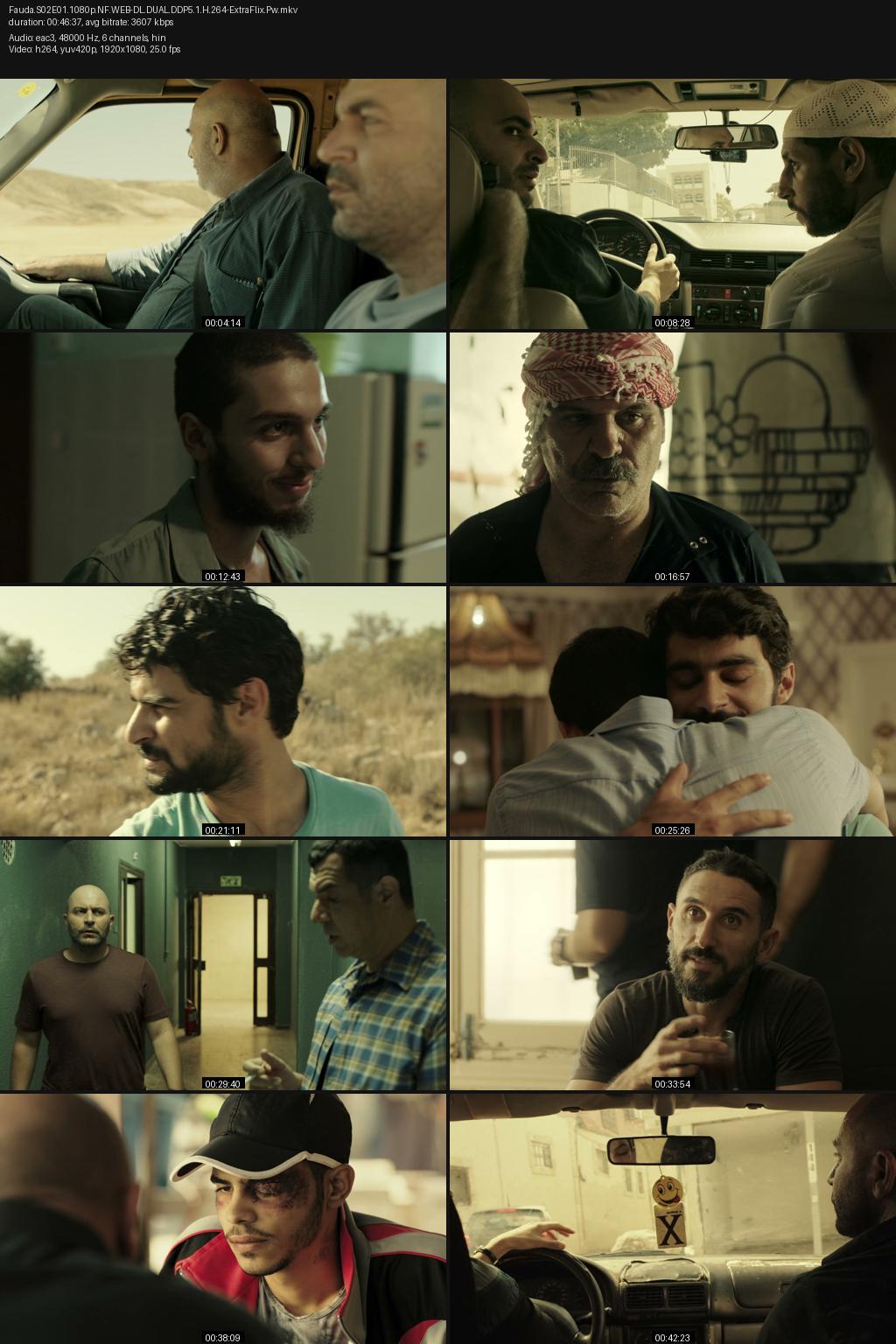 Fauda Season 2 (2017) [Hindi-Hebrew] 1080p 720p 480p Netflix WEB-DL ESubs Screenshots