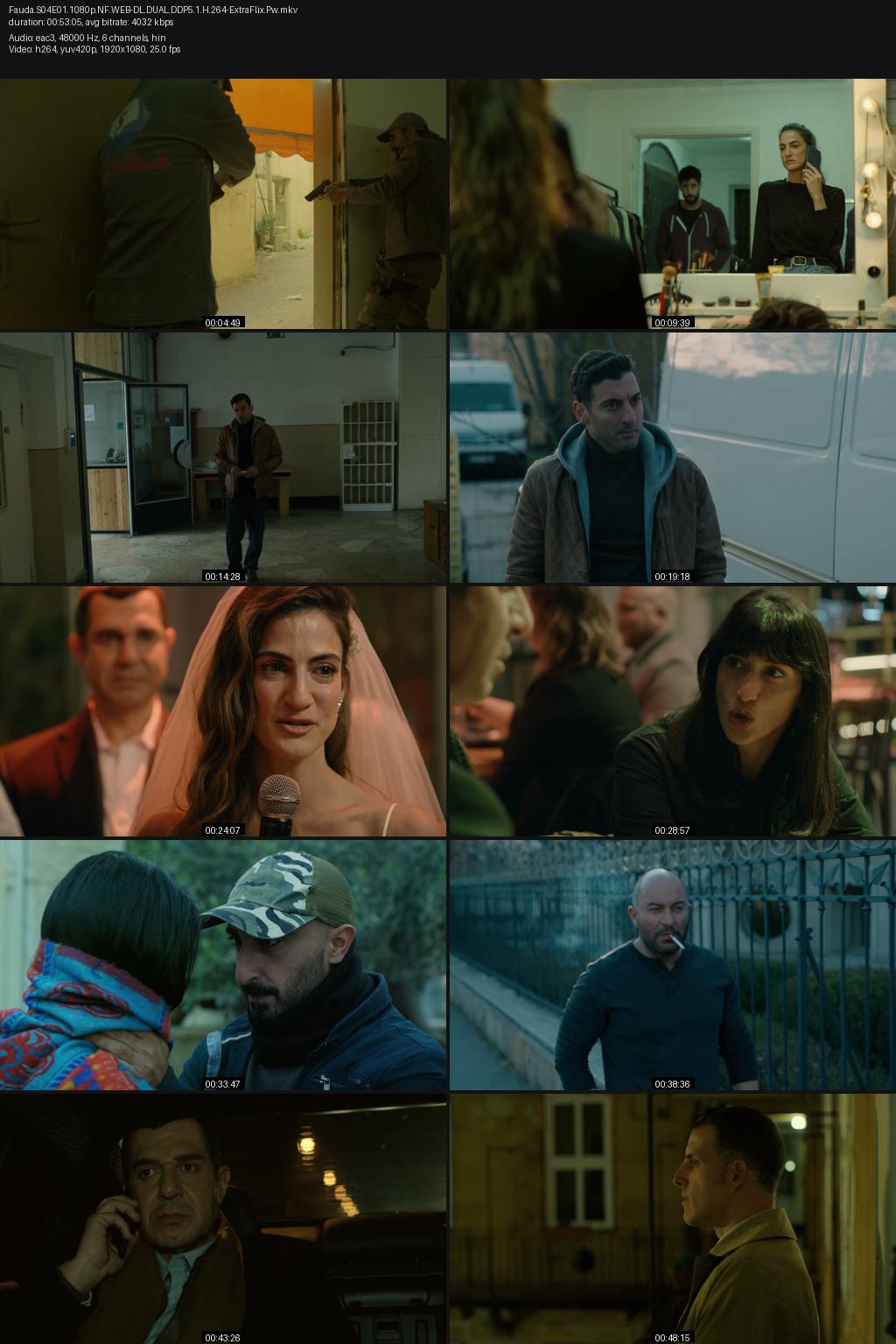Fauda Season 4 (2022) [HIndi-Hebrew] 1080p 720p 480p Netflix WEB-DL ESubs Screenshots