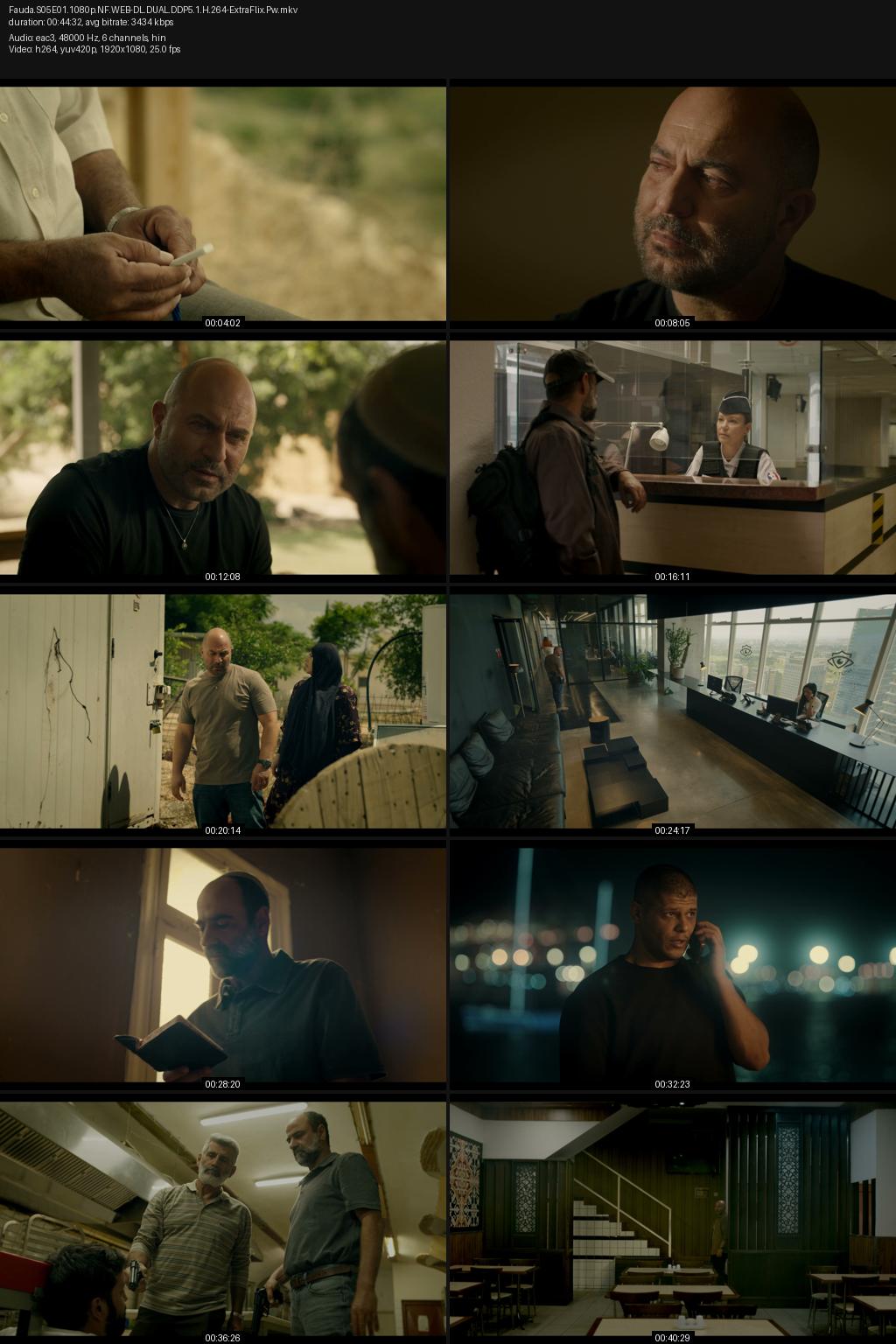 Fauda Season 5 (2026) [Hindi-Hebrew] 1080p 720p 480p Netflix WEB-DL ESubs Screenshots