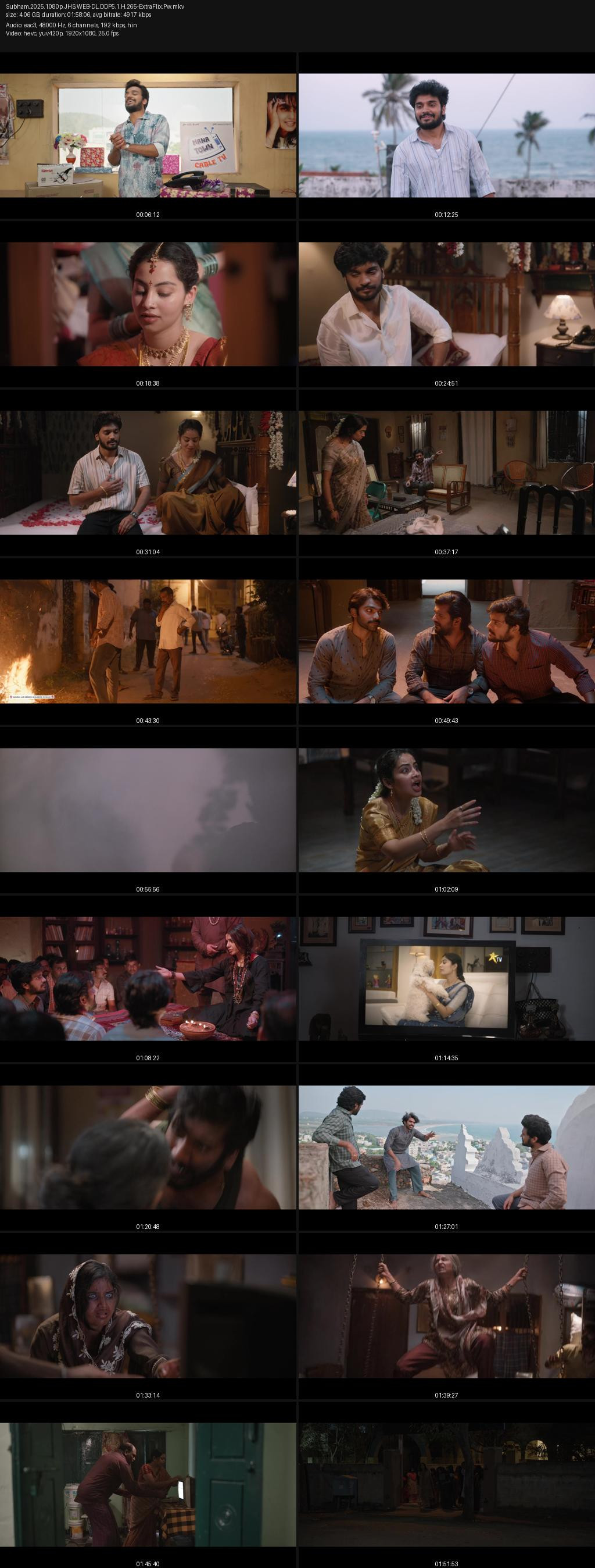 Subham (2025) 4K 2160p | 1080p | 720p | 480p JioHotstar WEB-DL [Hindi-Telugu] ESub Screenshots