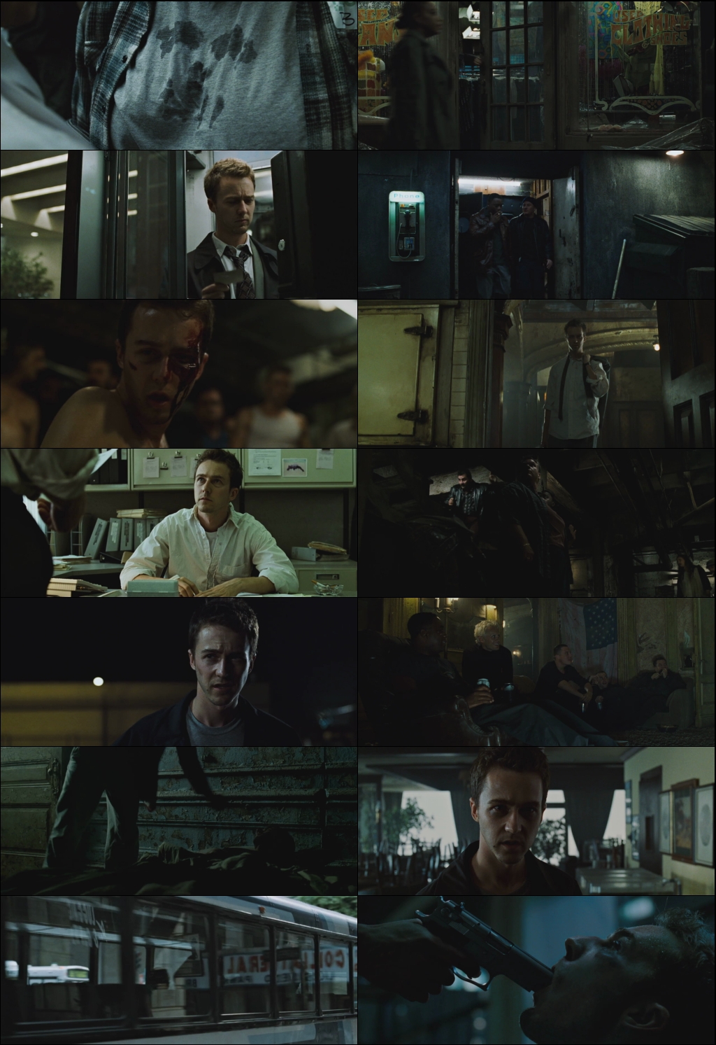 Fight Club (1999) 1080p | 720p | 480p BluRay [Hindi (हिन्दी) + English] DD5.1 ESub Screenshots
