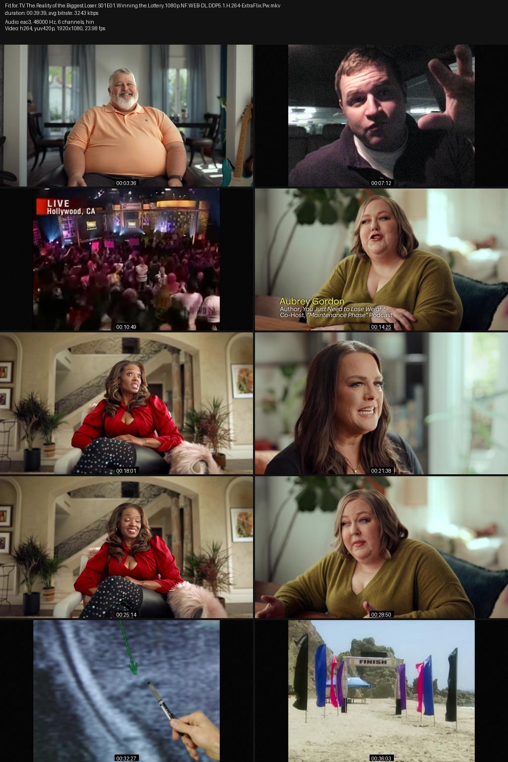 Fit for TV: The Reality of the Biggest Loser Season 1 (2025) [Hindi-English] 1080p 720p 480p Netflix WEB-DL ESubs Screenshots