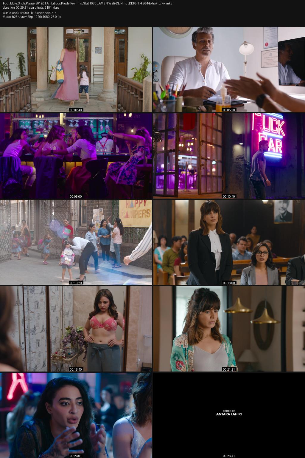 Four More Shots Please Season 1 (2019) [Hindi] 1080p 720p 480p Amazon WEB-DL ESub Screenshots