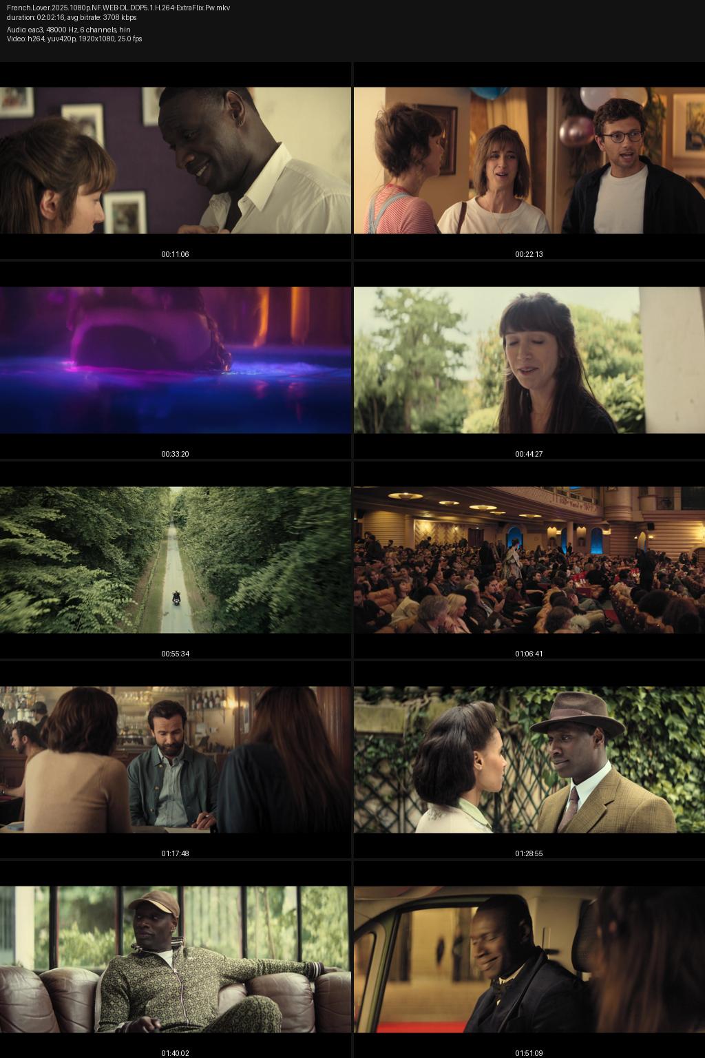 French Lover (2025) [Hindi-French] 1080p 720p 480p Netflix WEB-DL ESubs Screenshots