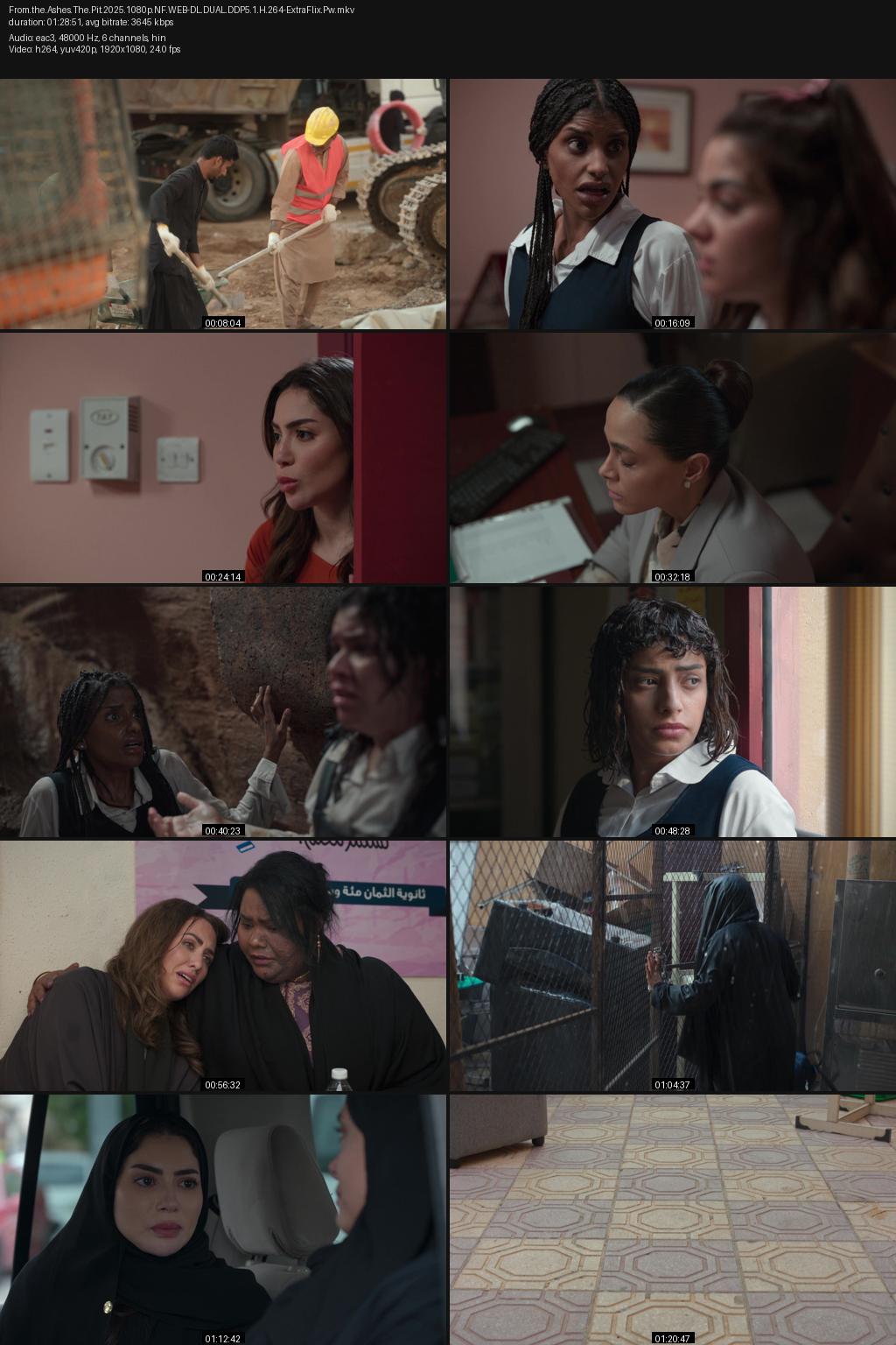 From the Ashes: The Pit (2026) [Hindi-Arabic] 1080p 720p 480p Netflix WEB-DL ESubs Screenshots
