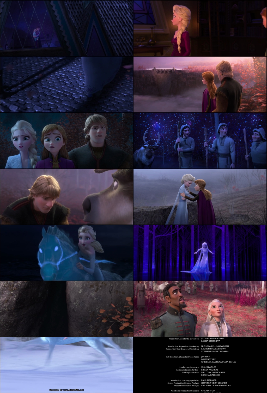 Frozen II (2019) 1080p | 720p | 480p BluRay [Hindi (हिन्दी) + English] DD5.1 ESub Screenshots