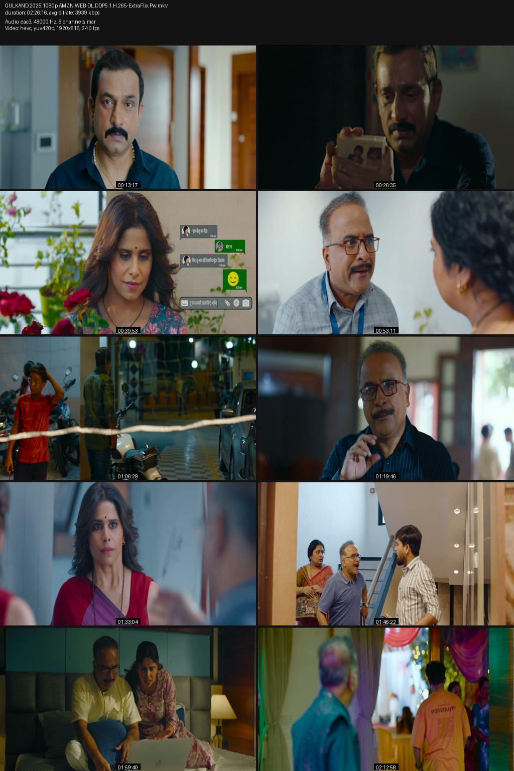 Gulkand (2025) 4K 2160p | 1080p | 720p | 480p Amazon WEB-DL Marathi ESub Screenshots