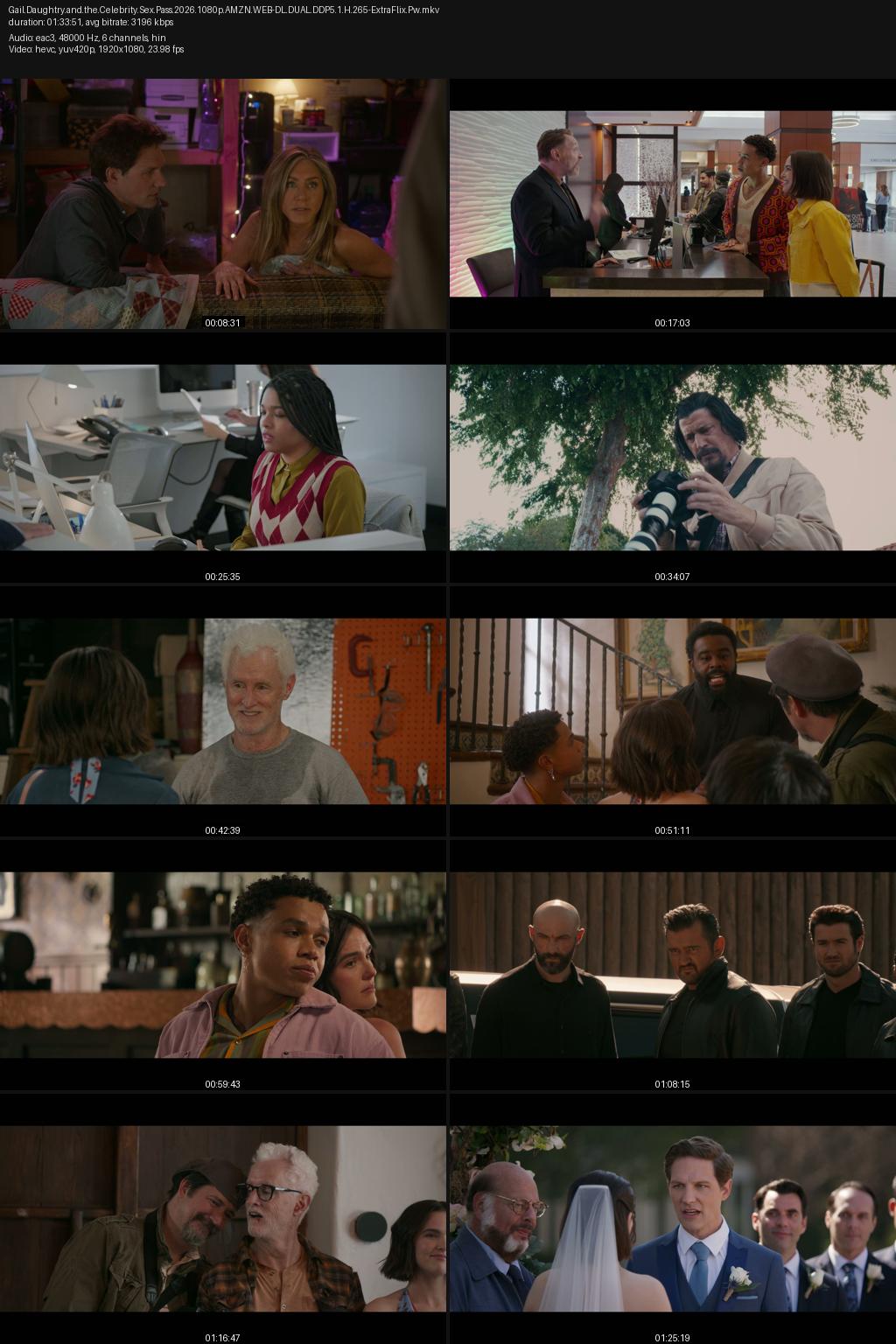 Gail Daughtry and the Celebrity Sex Pass (2026) [Hindi-English] 4K 2160p 1080p 720p 480p Amazon WEBRip ESubs Screenshots