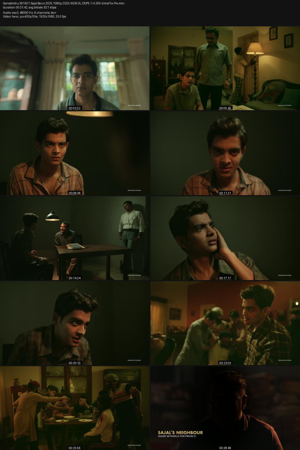 Ganoshotru Season 1 (2025) [Bengali] 4K 2160p 1080p 720p 480p ZEE5 WEB-DL ESub Screenshots