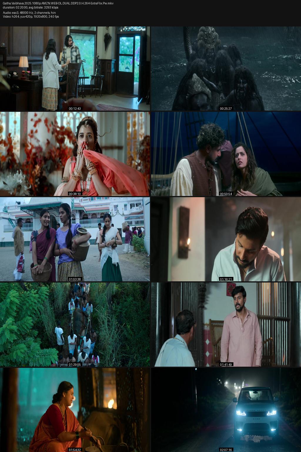 Gatha Vaibhava (2025) [Hindi-Kannada] 1080p 720p 480p Amazon WEB-DL ESub Screenshots