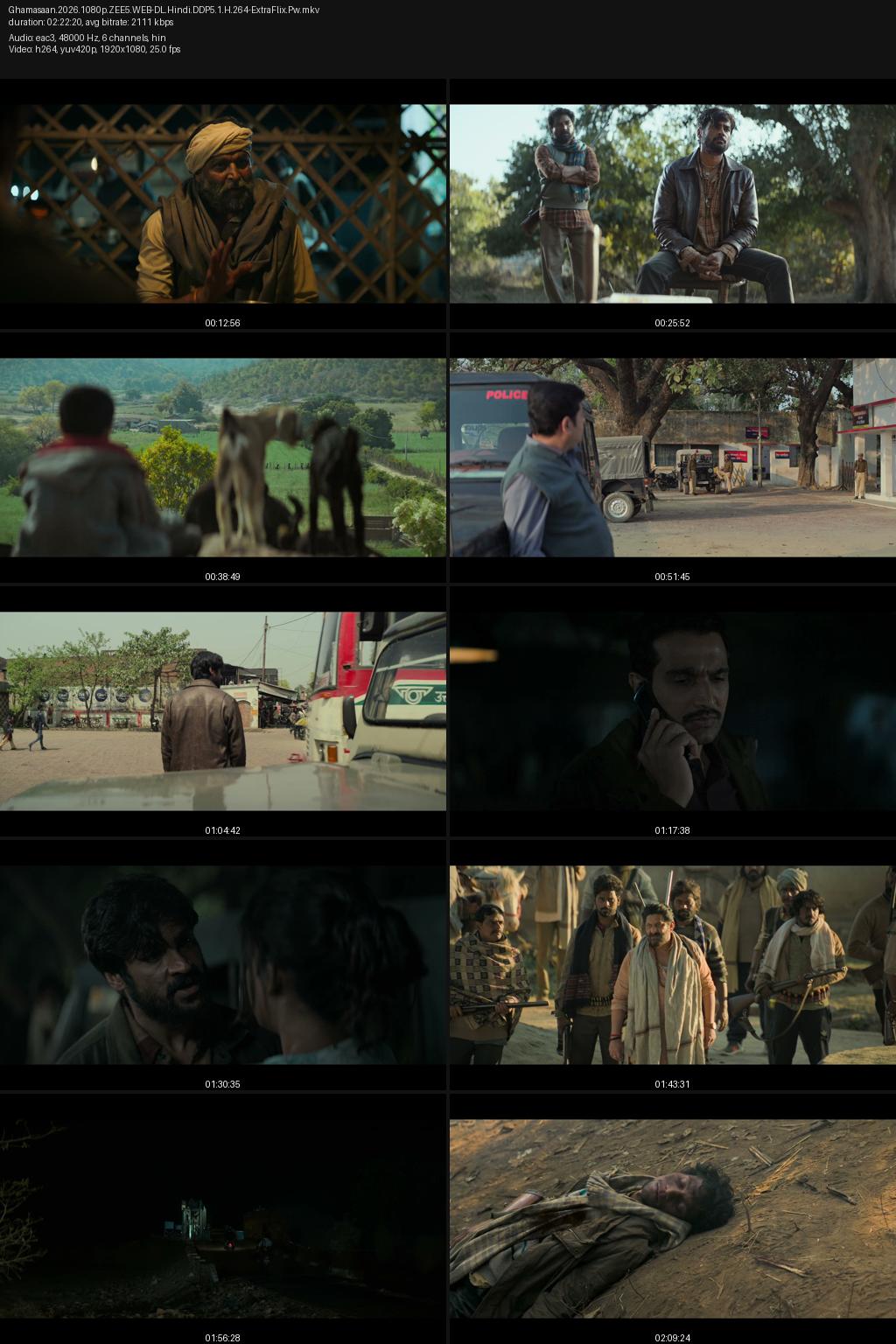 Ghamasaan (2026) [Hindi] 4K 2160p 1080p 720p 480p ZEE5 WEB-DL ESub Screenshots