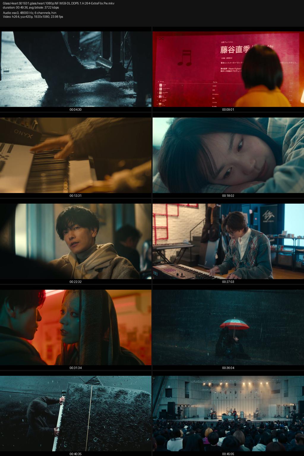Glass Heart Season 1 (2025) [Hindi-Japanese] 1080p 720p 480p Netflix WEB-DL ESubs Screenshots
