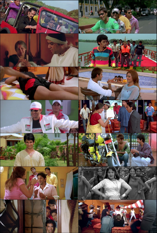 Golmaal: Fun Unlimited (2006) 1080p | 720p | 480p WebRip [Hindi (हिन्दी)] DD5.1 ESub Screenshots