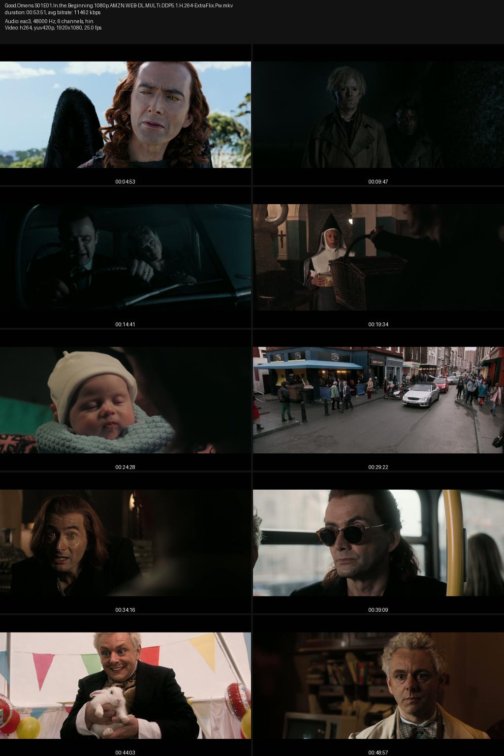 Good Omens Season 1 (2019) [Hindi-English] 1080p 720p 480p Amazon WEB-DL ESubs Screenshots