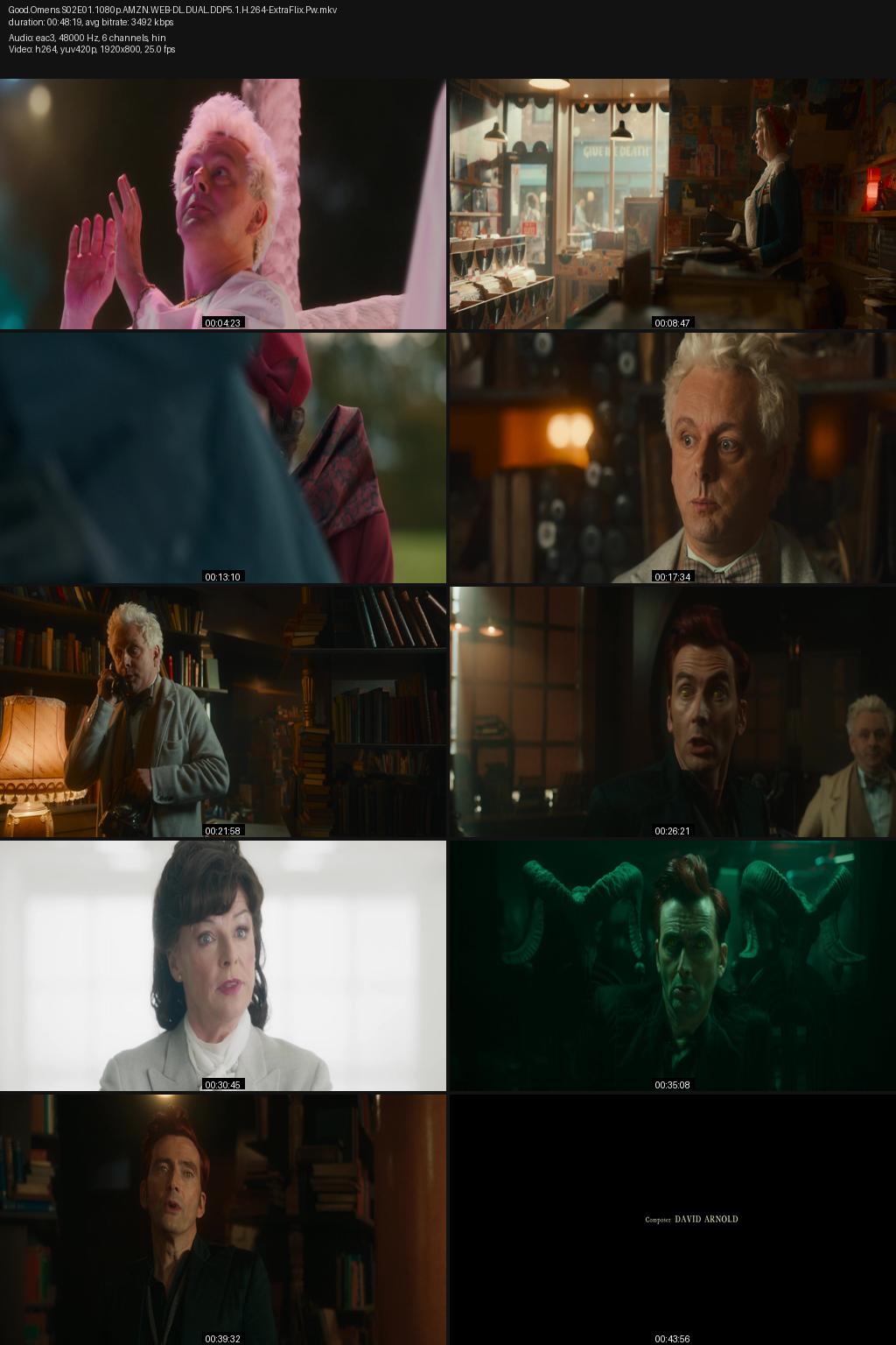 Good Omens Season 2 (2023) [Hindi-English] 1080p 720p 480p Amazon WEB-DL ESubs Screenshots
