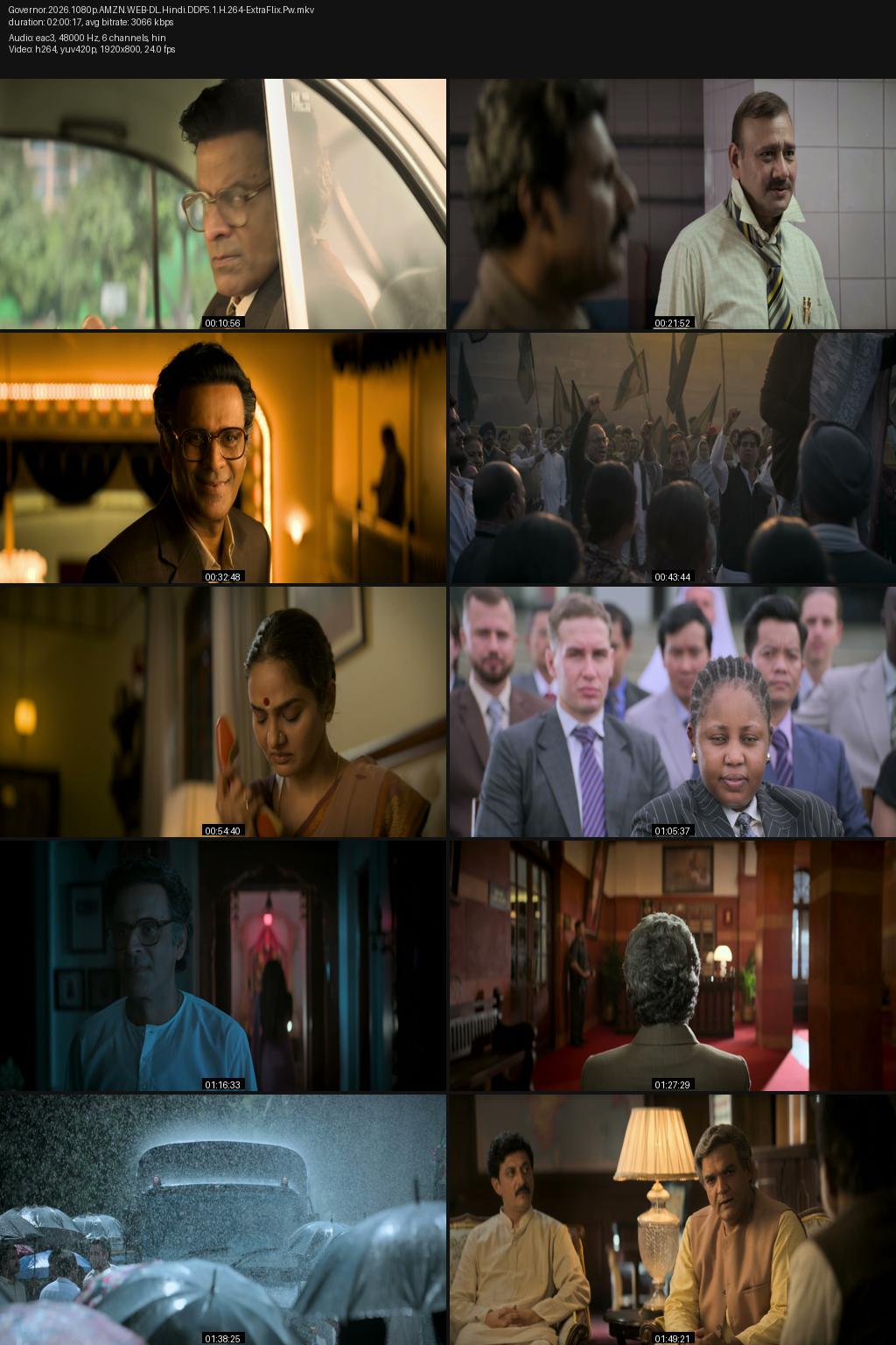 Governor: The Silent Saviour (2026) [Hindi] 4K 2160p 1080p 720p 480p Amazon WEB-DL ESub Screenshots