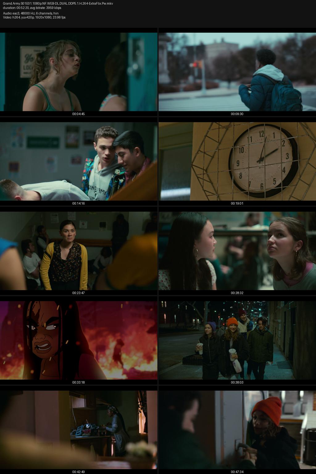 Grand Army Season 1 (2020) [Hindi-English] 1080p 720p 480p Netflix WEB-DL ESubs Screenshots