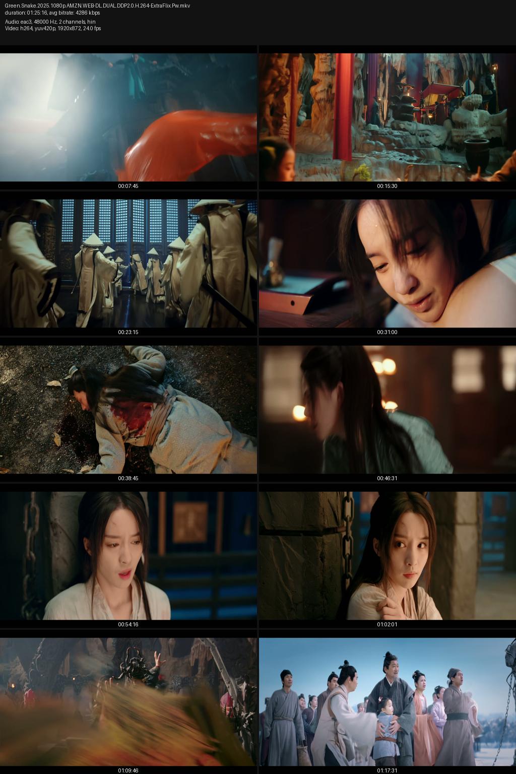 Green Snake: The Origin (2025) [Hindi-Chinese] 1080p 720p 480p Amazon WEB-DL ESub Screenshots