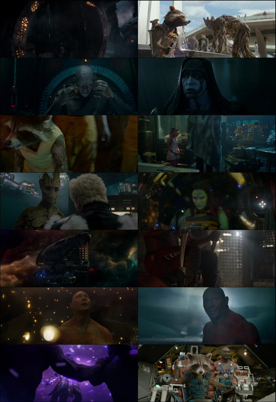 Guardians of the Galaxy (2014) 1080p | 720p | 480p BluRay [Hindi (हिन्दी) + English] DD5.1 ESub Screenshots