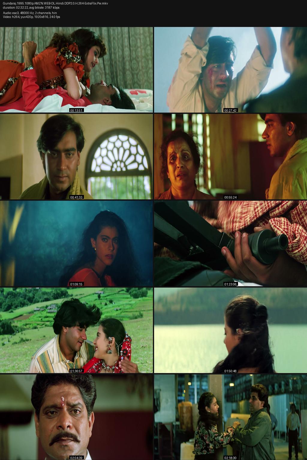 Gundaraj (1995) [Hindi] 1080p 720p 480p Amazon WEB-DL ESub Screenshots