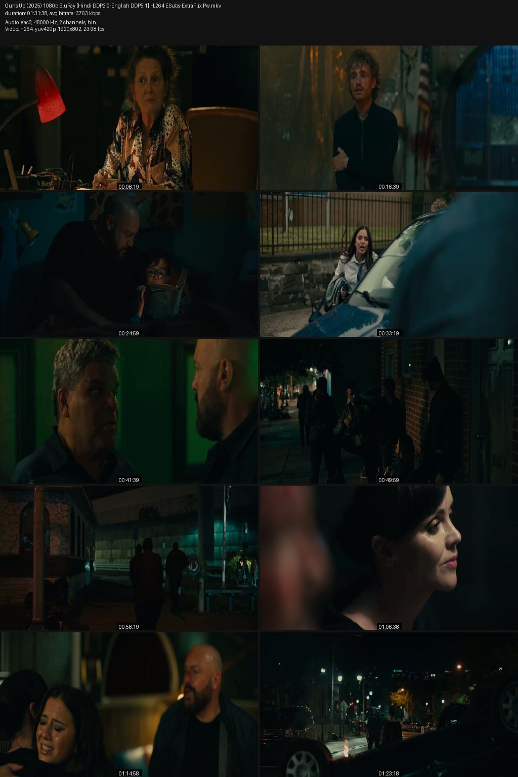 Guns Up (2025) [Hindi-English] 1080p 720p 480p BluRay ESubs Screenshots