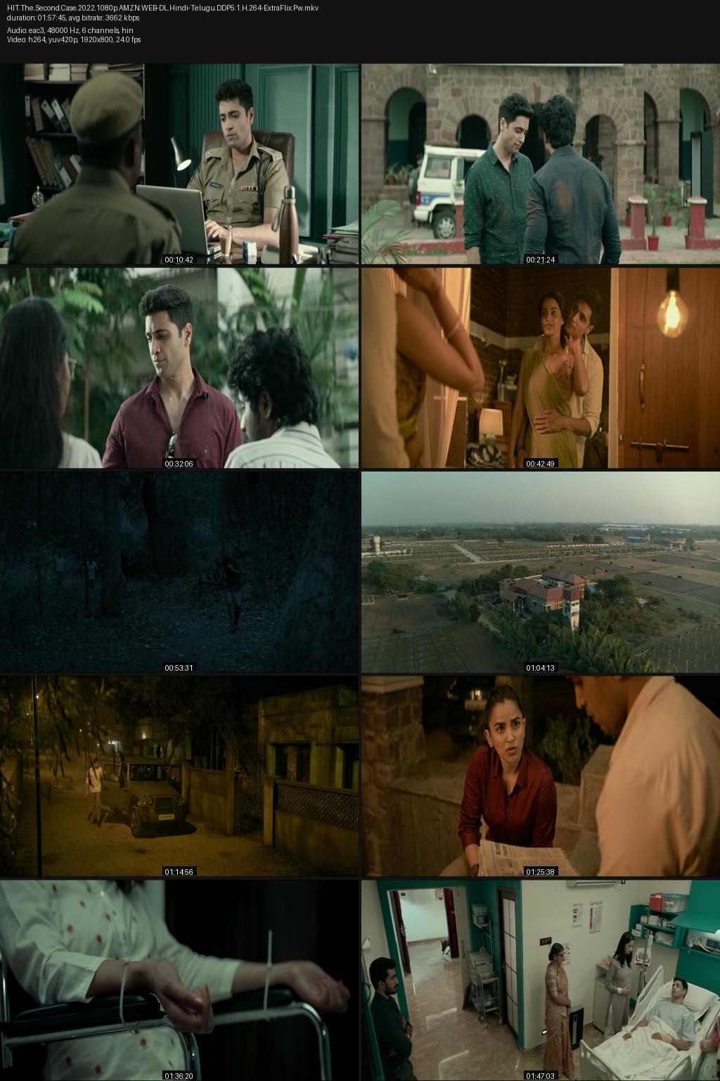 HIT: The 2nd Case (2022) [Hindi-Telugu] UNCUT 4K 2160p 1080p 720p 480p Amazon WEB-DL ESub Screenshots