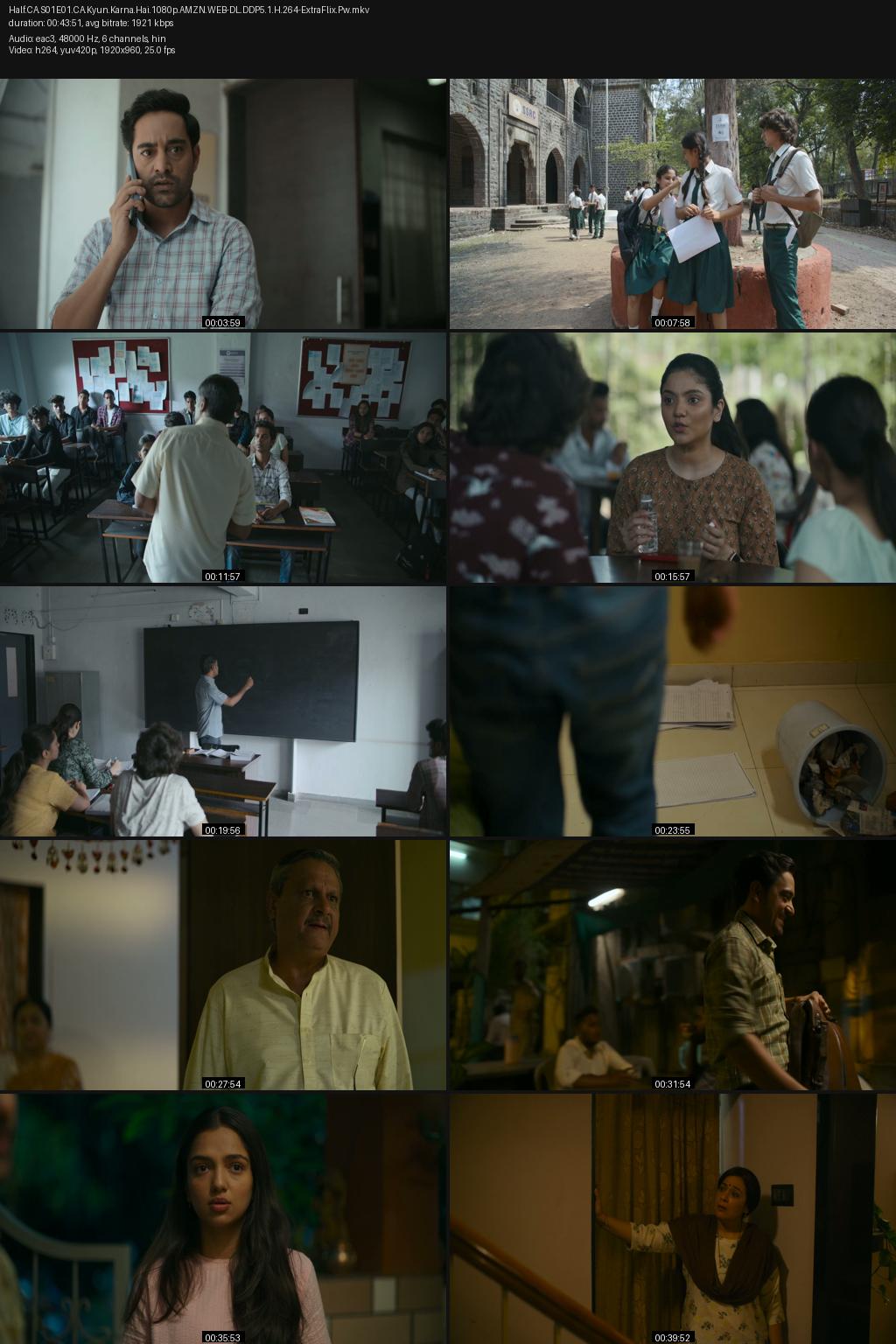 Half CA Season 1 (2023) Hindi 4K 2160p 1080p 720p 480p Amazon ESub Screenshots