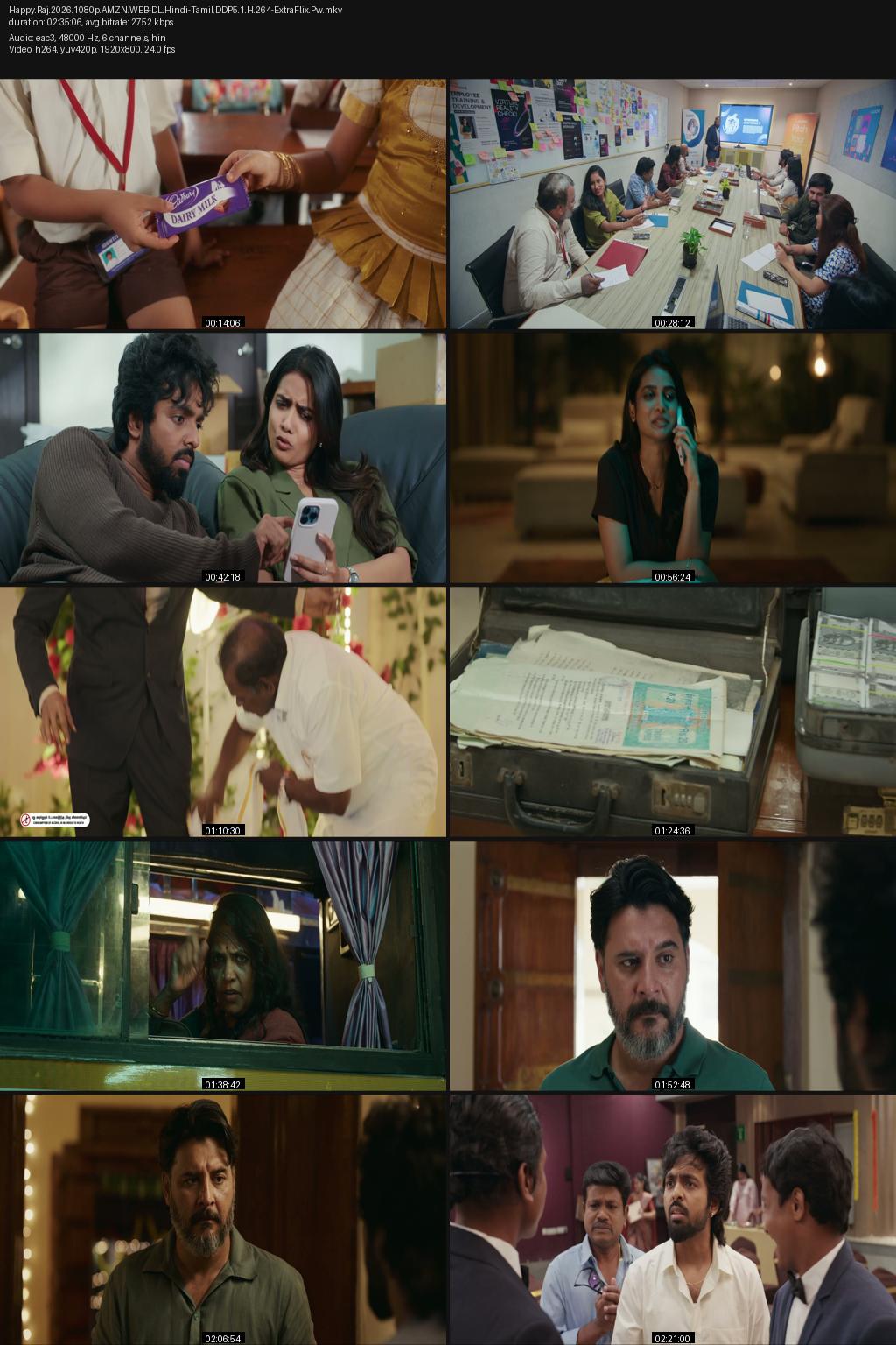 Happy Raj (2026) [Hindi-Tamil] 4K 2160p 1080p 720p 480p Amazon WEB-DL ESub Screenshots