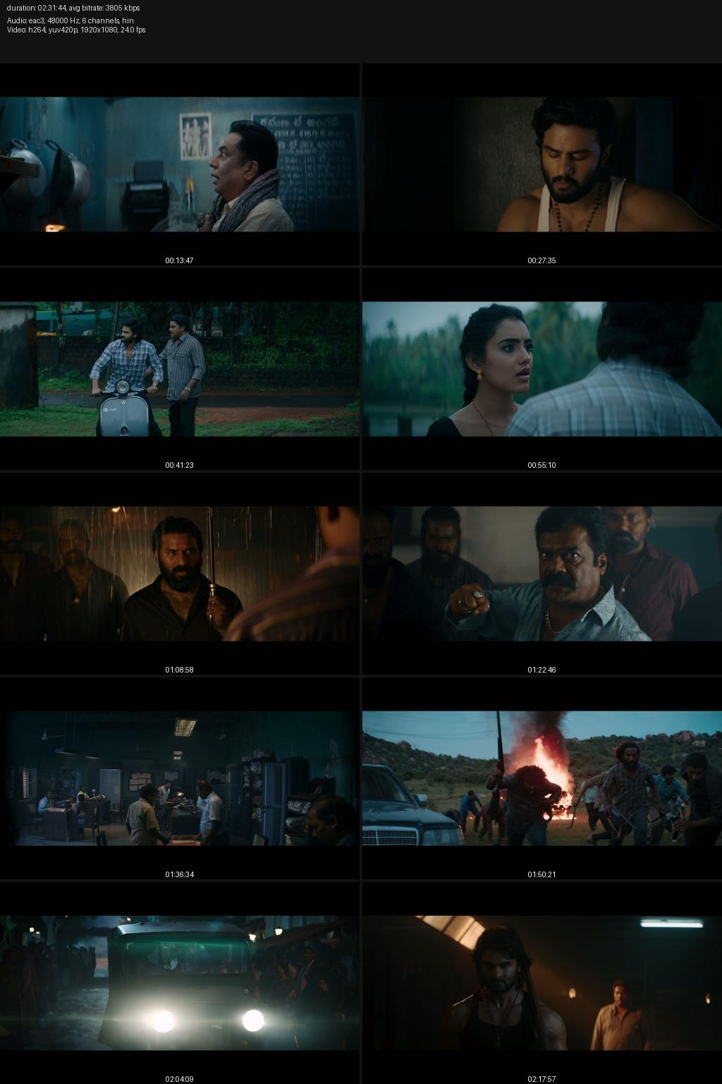 Harom Hara (2024) [Hindi-Telugu] 1080p 720p 480p Amazon WEB-DL ESubs Screenshots