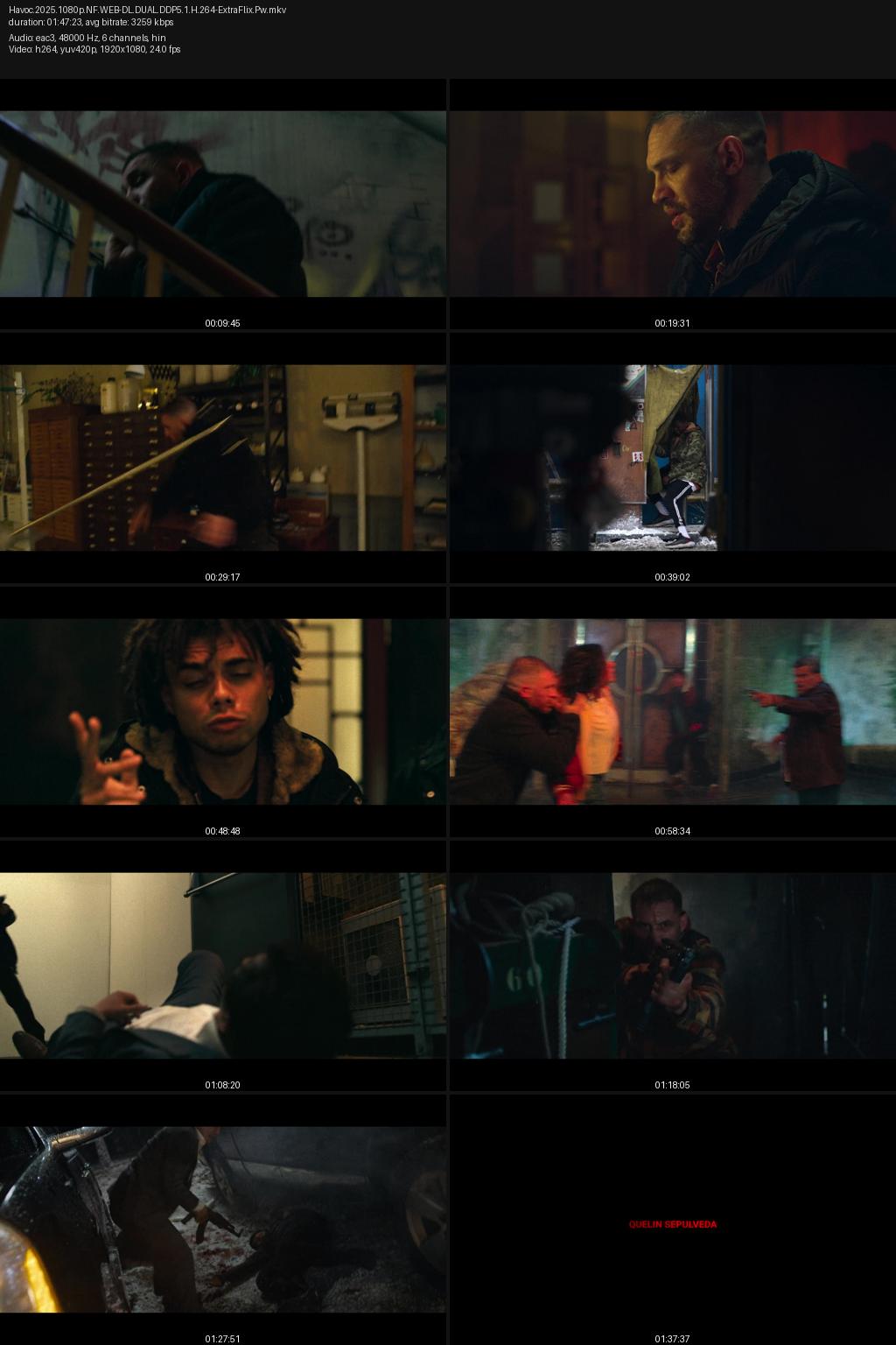 Havoc (2025) [Hindi-English] 4K 2160p 1080p 720p 480p Netflix WEB-DL ESubs Screenshots