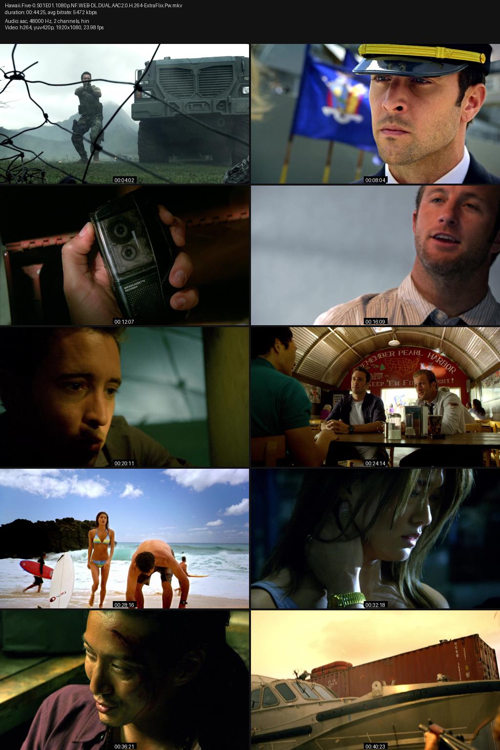 Hawaii Five-0 Season 1 (2010) [Hindi-English] 1080p 720p 480p Netflix WEB-DL ESubs Screenshots