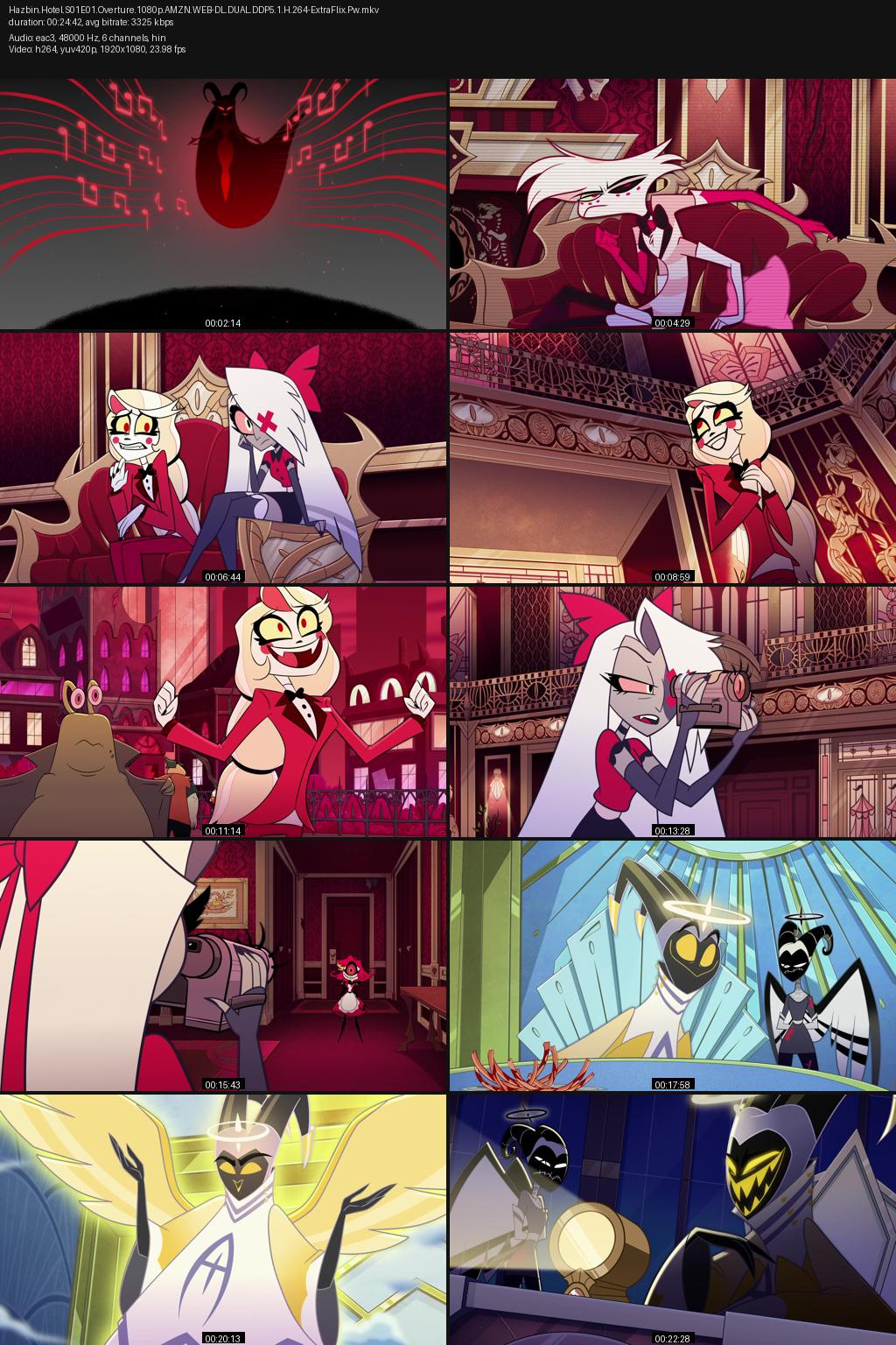Hazbin Hotel Season 1 (2023) [Hindi-English] 1080p 720p 480p Amazon WEB-DL ESub Screenshots