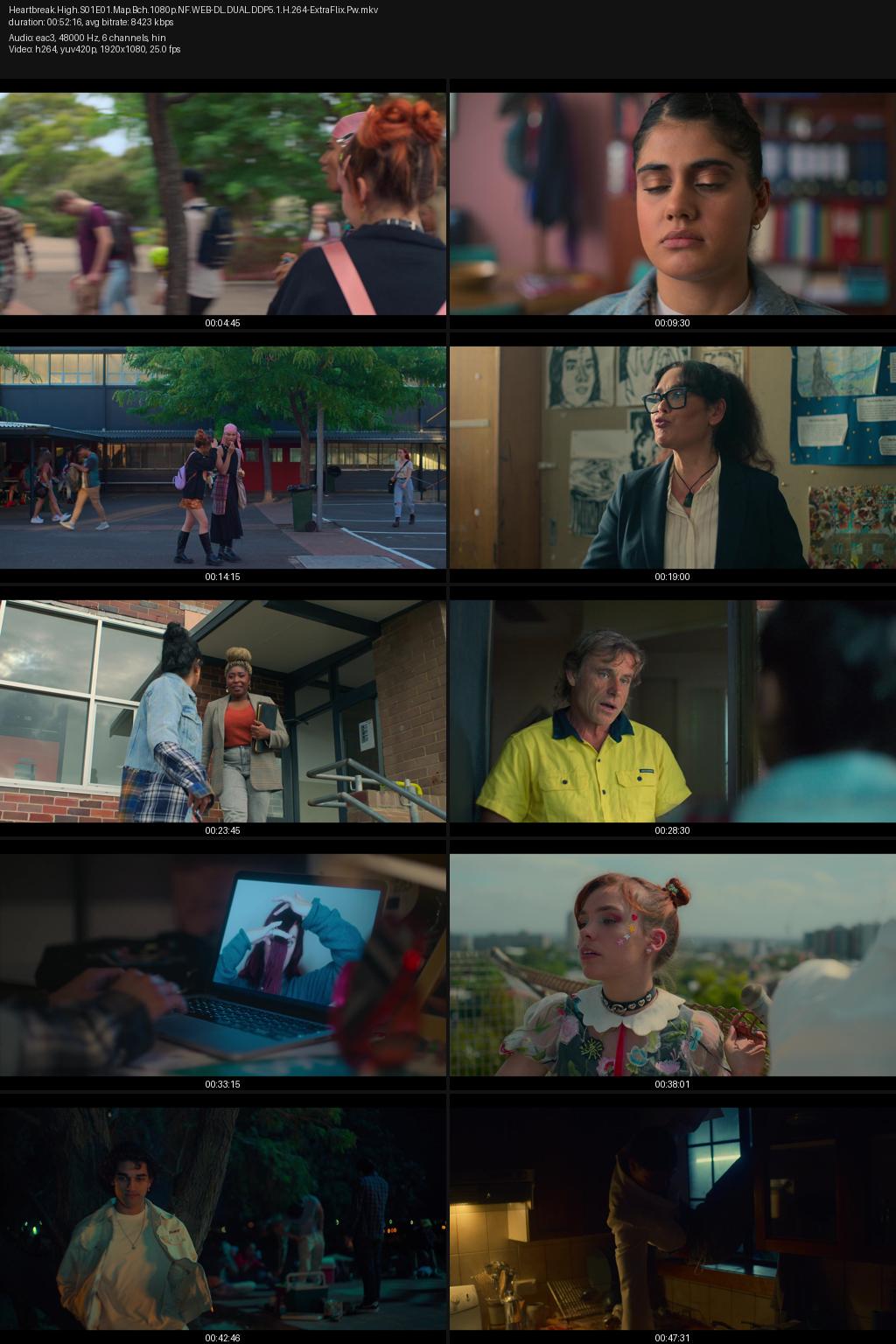Heartbreak High Season 1 (2022) [Hindi-English] 1080p 720p 480p Netflix WEB-DL ESubs Screenshots
