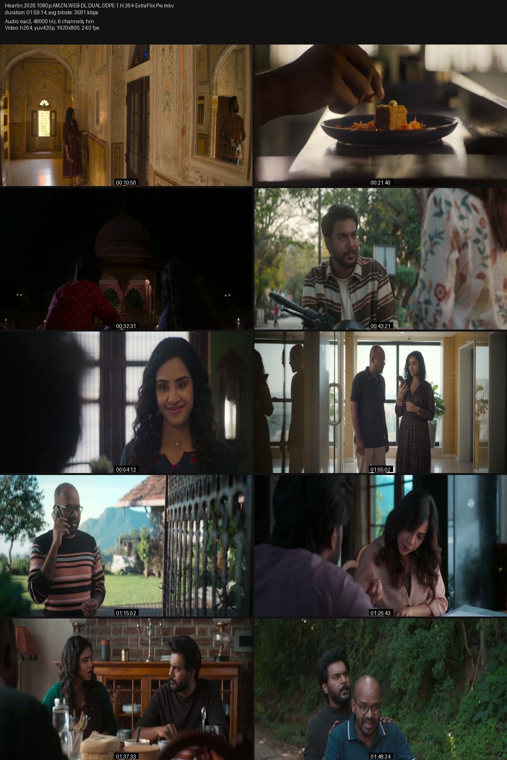 Heartin (2026) [Hindi-Tamil] 4K 2160p 1080p 720p 480p Amazon WEB-DL ESub Screenshots