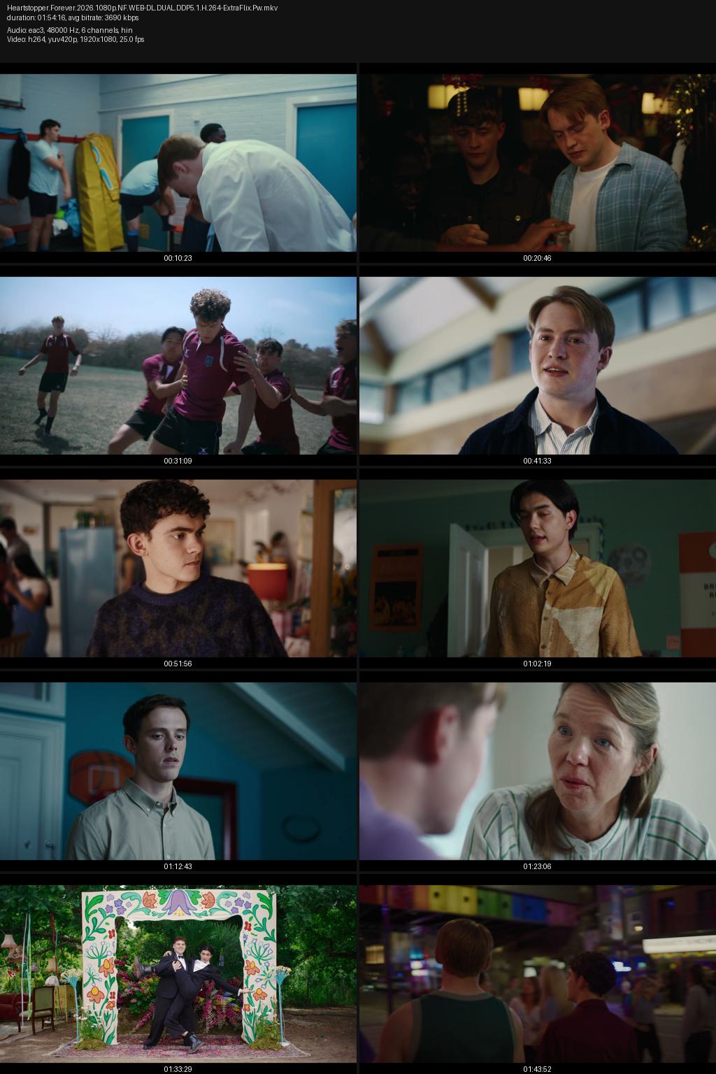 Heartstopper Forever (2026) [Hindi-English] 1080p 720p 480p Netflix WEB-DL ESubs Screenshots