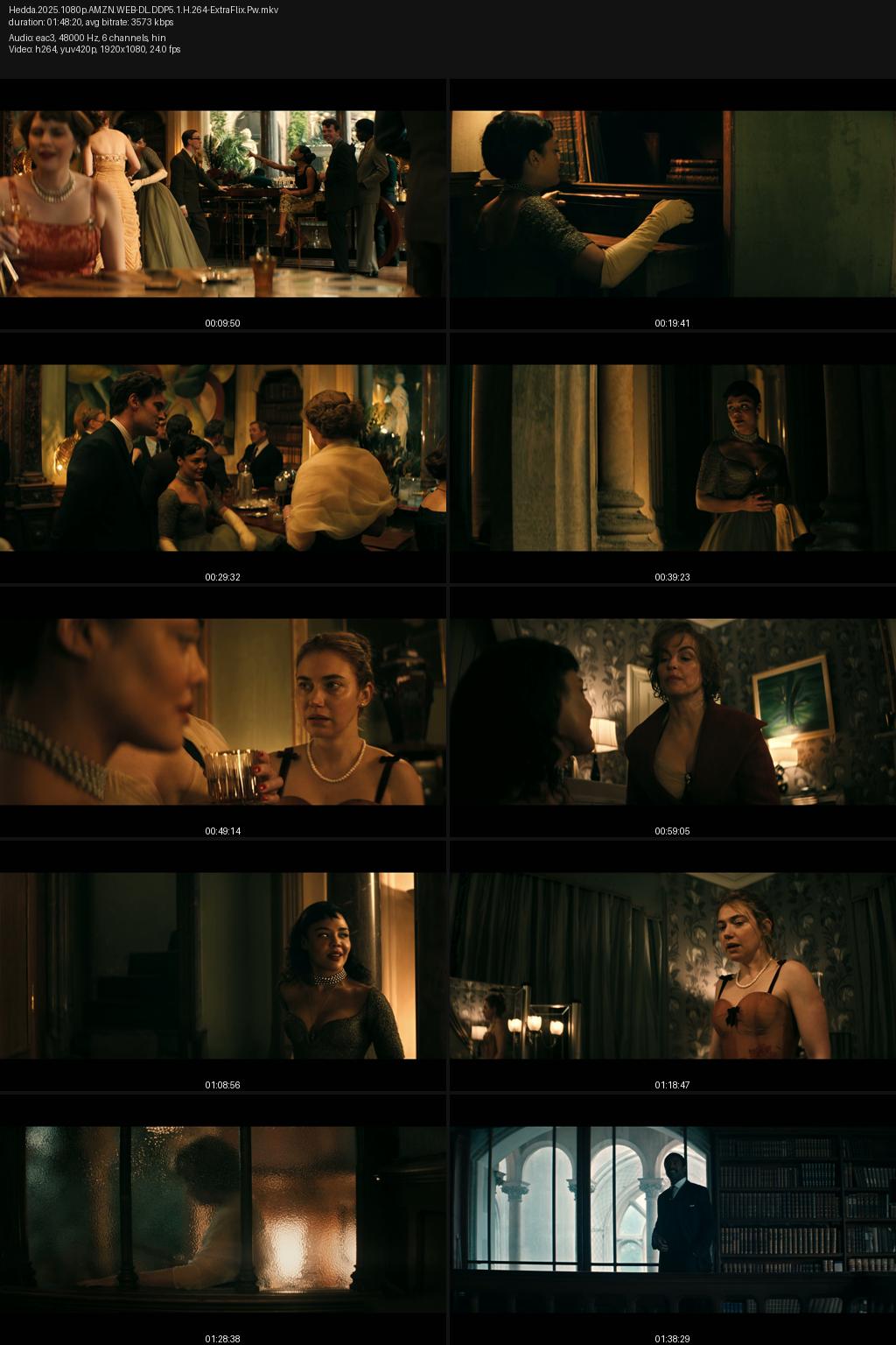 Hedda (2025) [Hindi-English] 4K 2160p 1080p 720p 480p Amazon WEB-DL ESub Screenshots