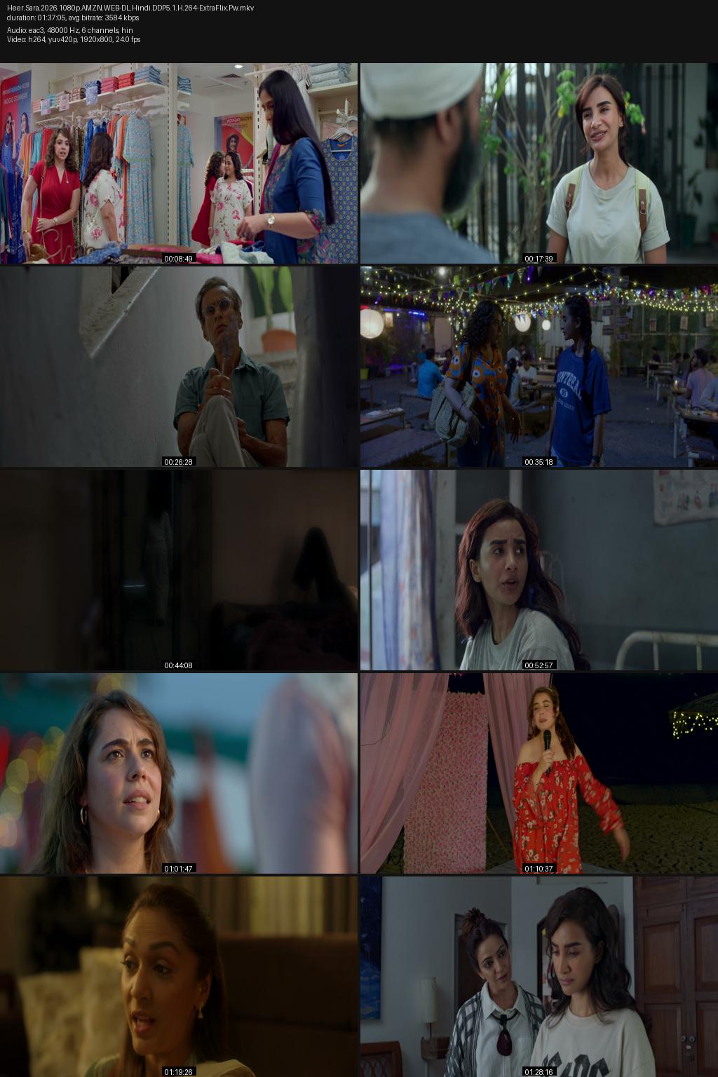 Heer Sara (2026) [Hindi] 1080p 720p 480p Amazon WEB-DL ESub Screenshots