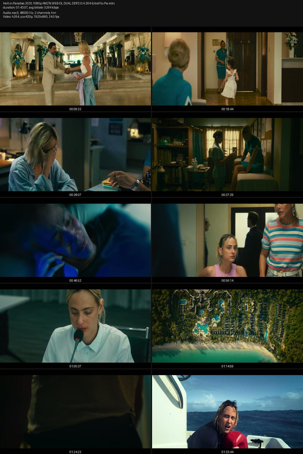 Hell in Paradise (2025) [Hindi-English] 1080p 720p 480p Amazon WEB-DL ESub Screenshots