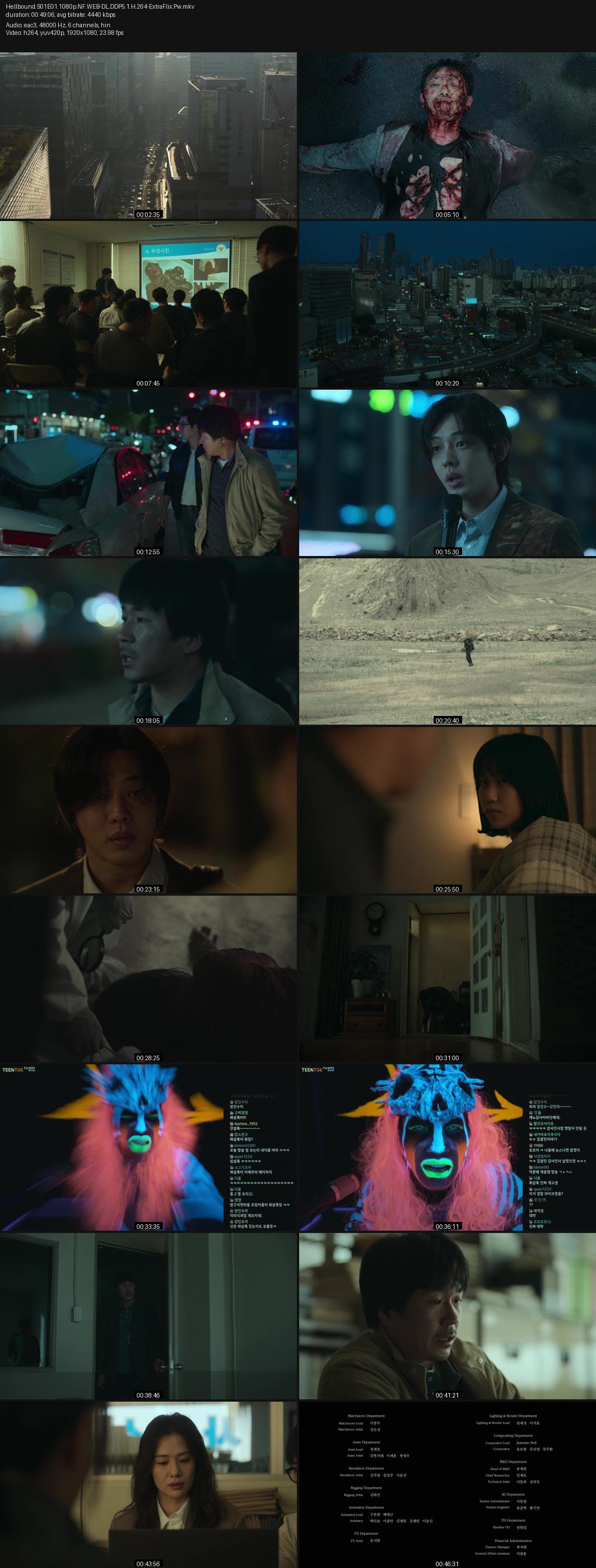 Hellbound Season 1 (2021) 1080p | 720p | 480p Netflix [Hindi-Korean] ESubs Screenshots