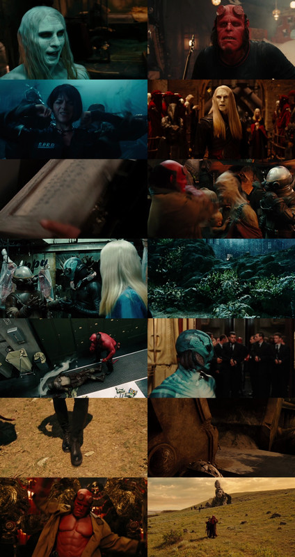 Hellboy II: The Golden Army (2008) 1080p | 720p | 480p BluRay [Hindi (हिन्दी) + English] DD5.1 HEVC ESub Screenshots