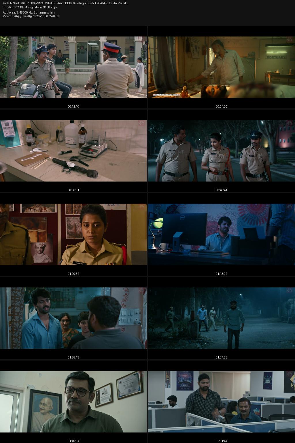 Hide N Seek (2024) [Hindi-Telugu] UNCUT 4K 2160p 1080p 720p 360p SNXT WEB-DL ESub Screenshots
