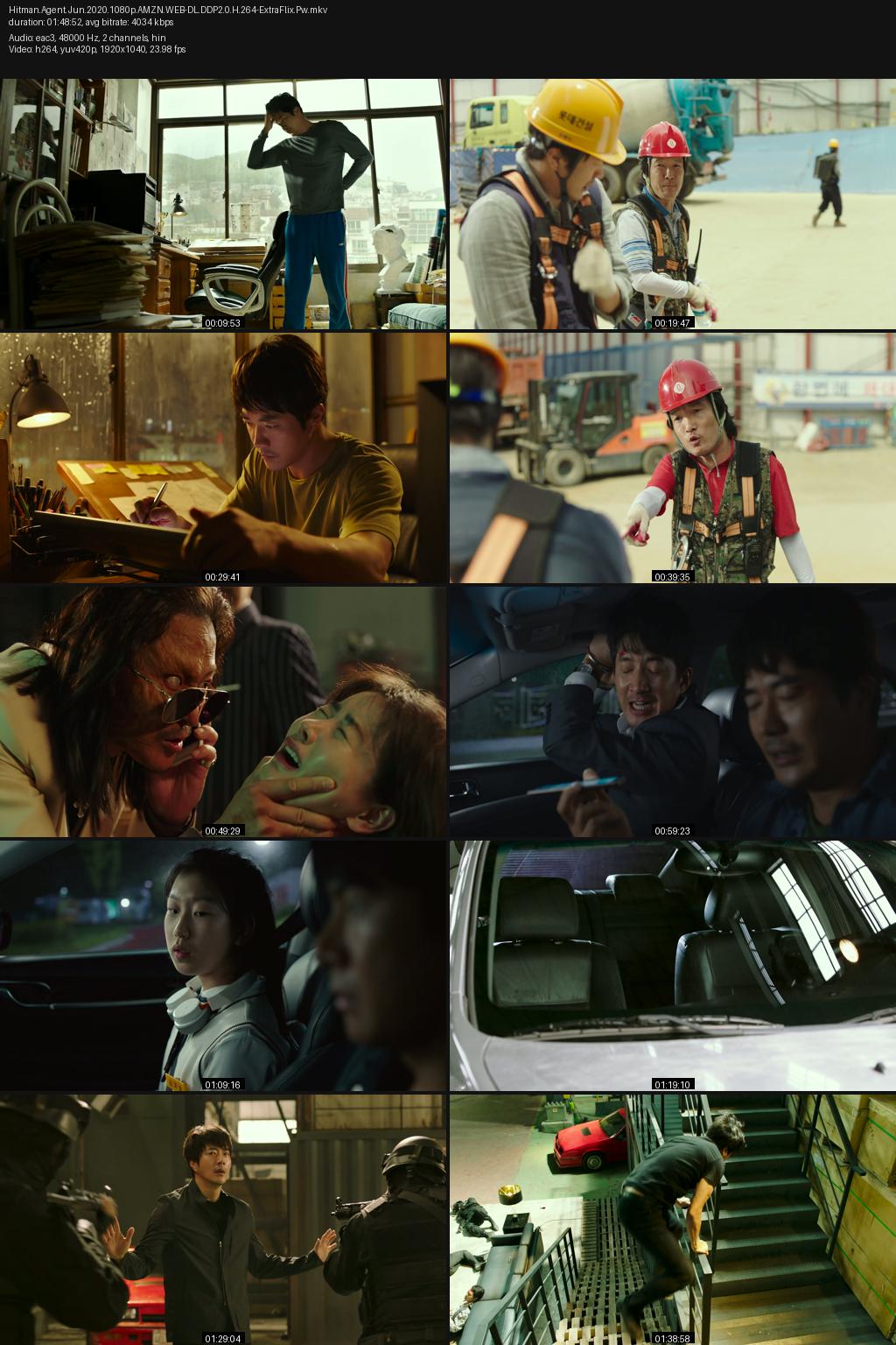 Hitman: Agent Jun (2025) [Hindi-Korean] 1080p 720p 480p Amazon WEB-DL ESub Screenshots