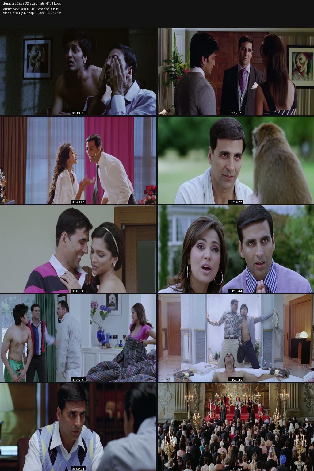 Housefull (2010) Hindi 1080p 720p 480p BluRay ESubs Screenshots